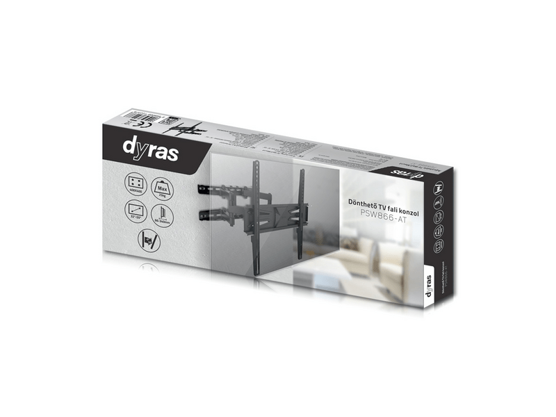 Dyras PSW866-AT TV zidna konzola koja se može naginjati