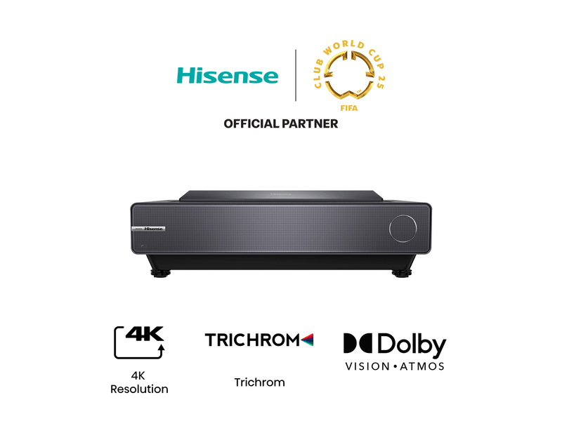 Hisense PX2-PRO 4K TriChroma Laser Cinema Projektor