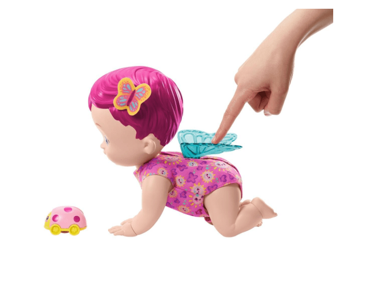My Garden Baby: Édi-bébi kúszó-mászó pillangó baba (GYP31)