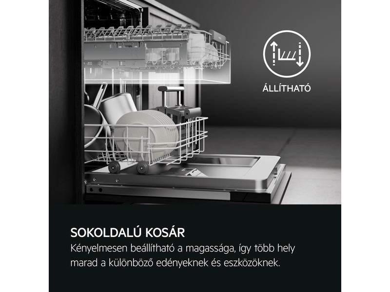 AEG FSE74737P Beépíthető mosogatógép