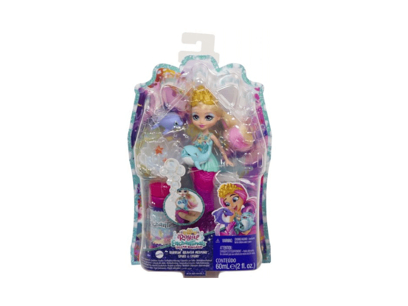 Mattel HFT24 Enchantimals Buborékfújó sellő