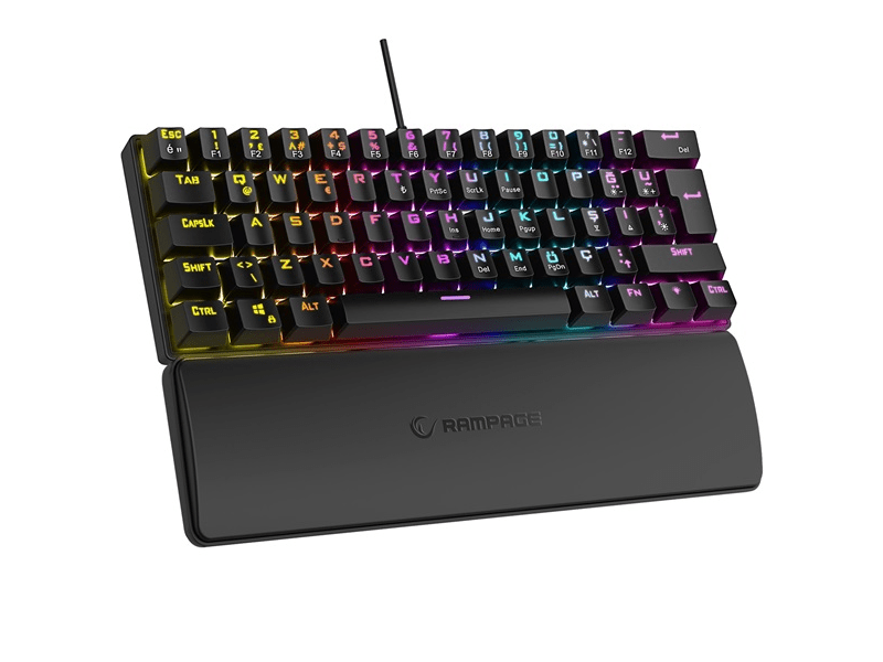 Rampage PLOWER K60 Mechankus billentyűzet, US kiosztás