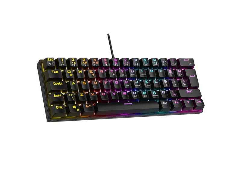 Rampage PLOWER K60 Mechankus billentyűzet, US kiosztás