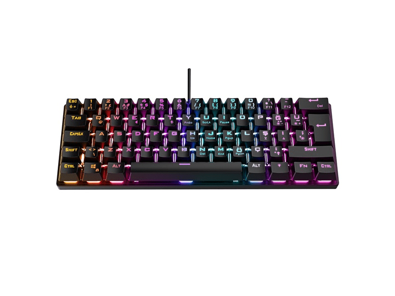 Rampage PLOWER K60 Mechankus billentyűzet, US kiosztás