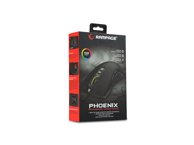 Phoenix Rampage Rampage Phoenix SMX-R22 Gamer egér (31393)