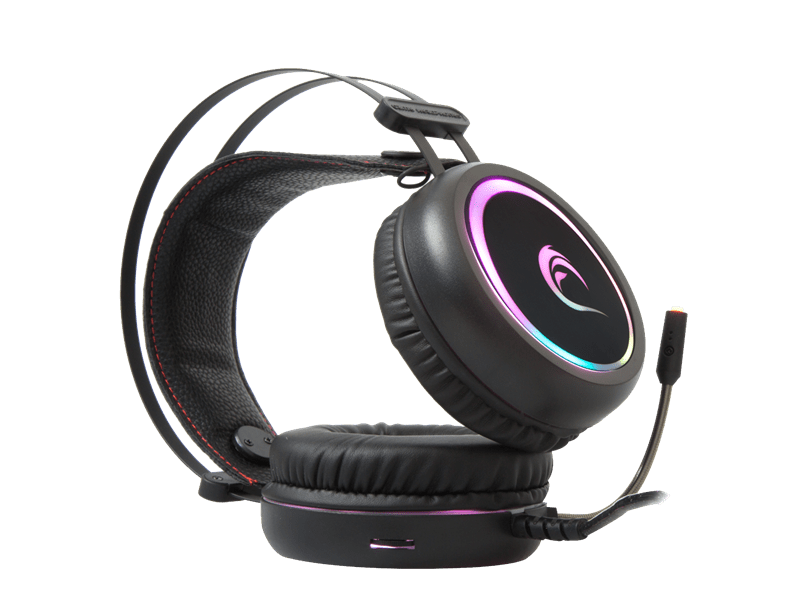 Rampage Stormy RGB Fejhallgató (30505)