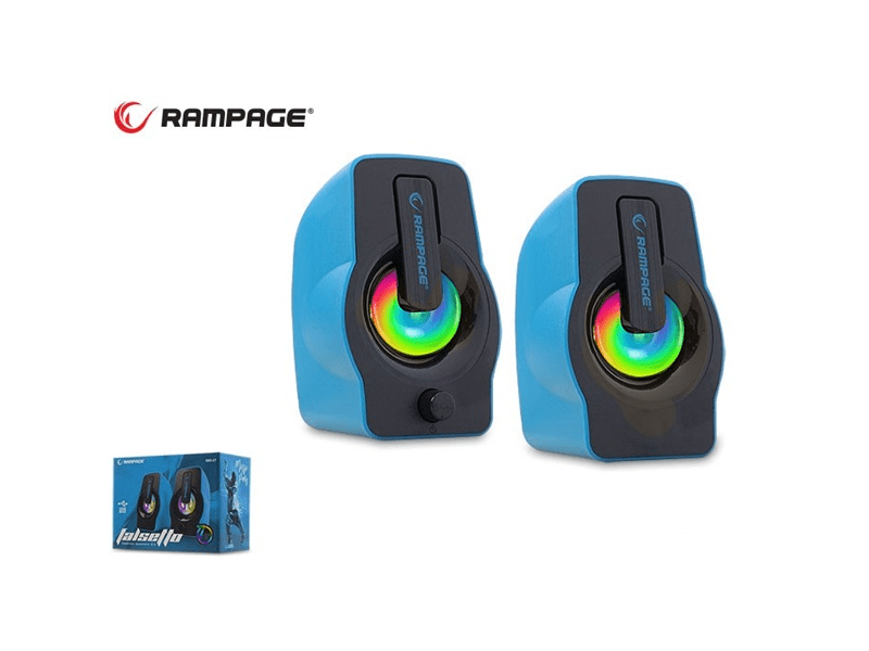 Rampage RMS-G7 Falsetto Hangszóró, kék (30258)