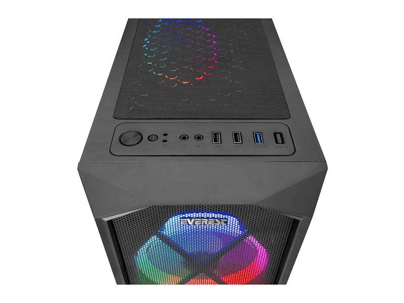 Everest 34762 Flat Mesh Számítógépház