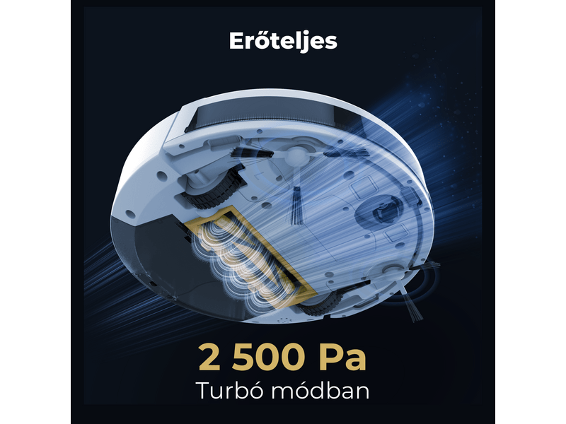 Aeno RC2S Robotporszívó, fehér