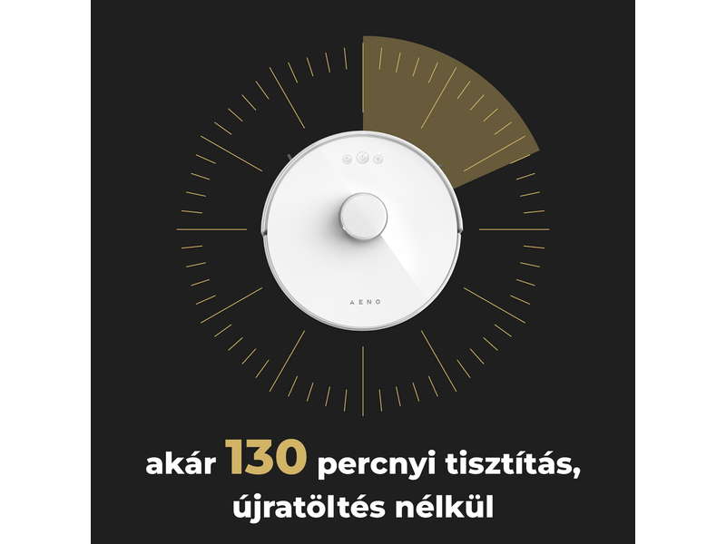 Aeno RC2S Robotporszívó, fehér