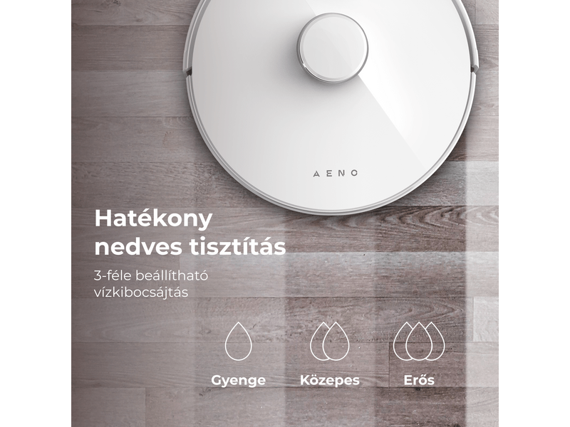 Aeno RC2S Robotporszívó, fehér