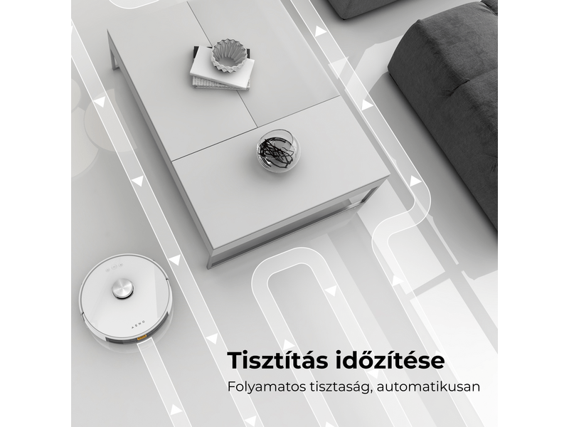 Aeno RC2S Robotporszívó, fehér