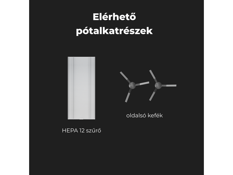 Aeno RC2S Robotporszívó, fehér