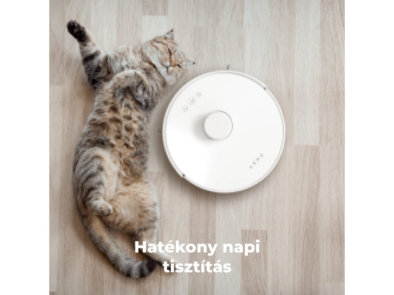 Aeno RC2S Robotporszívó, fehér