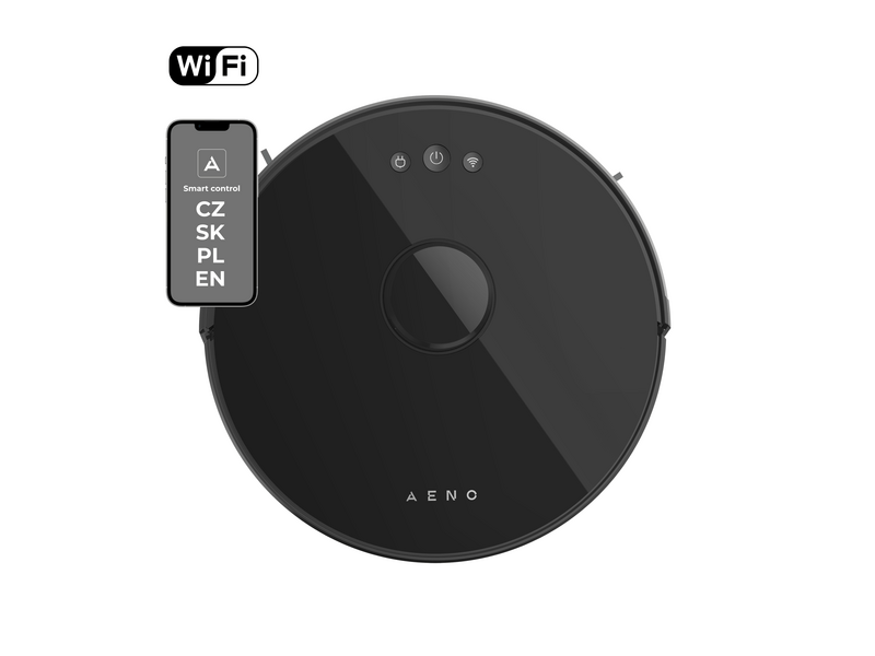 Aeno RC3S Robotporszívó, fekete