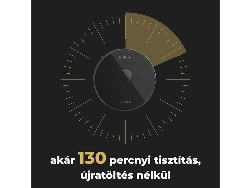 Aeno RC3S Robotporszívó, fekete