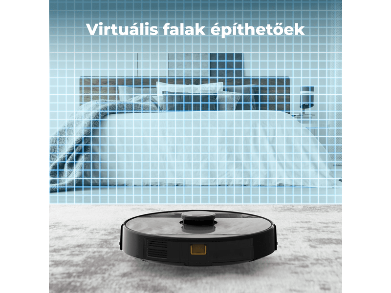 Aeno RC3S Robotporszívó, fekete