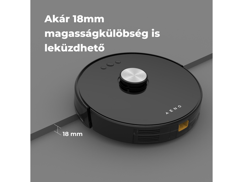 Aeno RC3S Robotporszívó, fekete