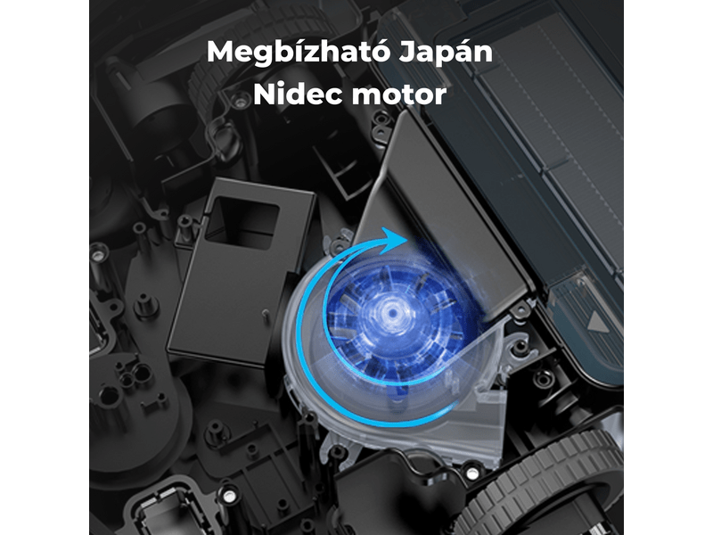 Aeno RC3S Robotporszívó, fekete