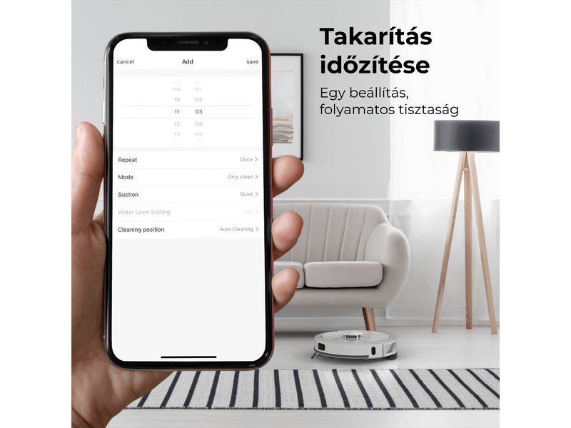 Aeno RC4S Robotporszívó (ARC0004S)