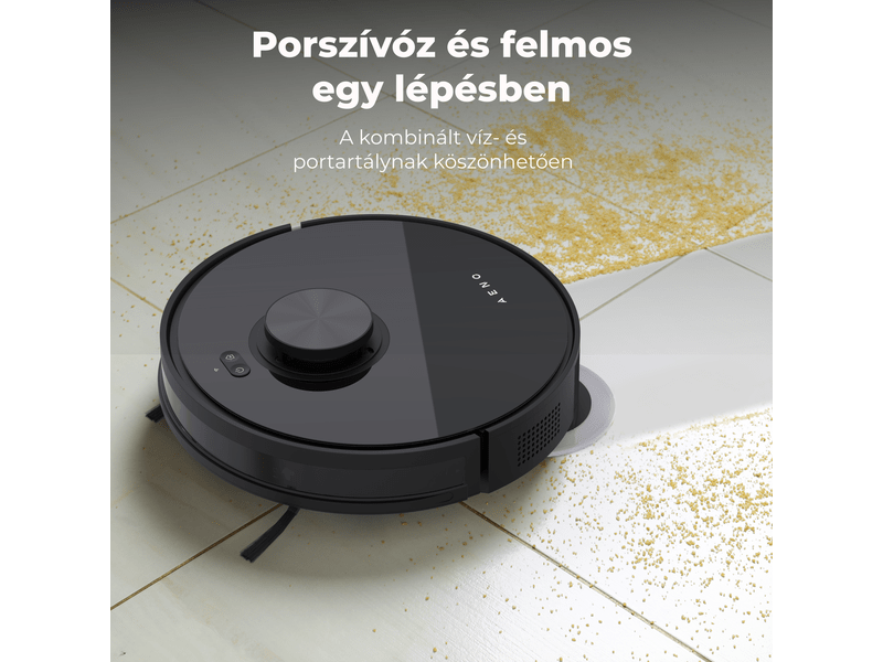 Aeno RC5S Robotporszívó, fekete (ARC0005S)
