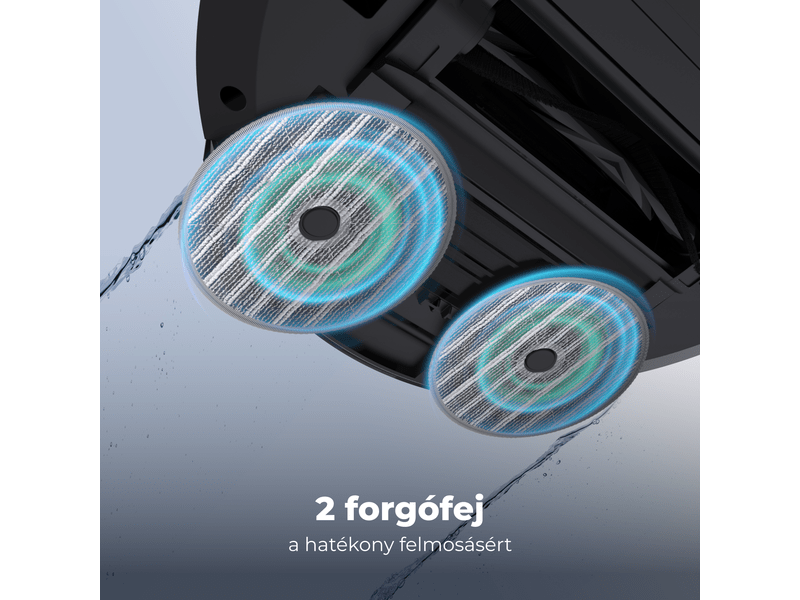 Aeno RC5S Robotporszívó, fekete (ARC0005S)