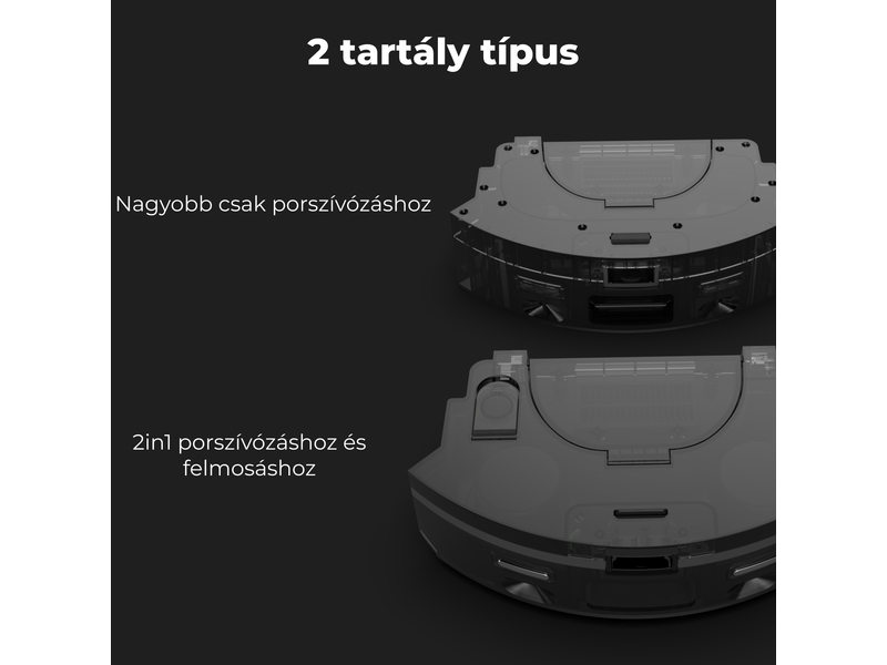 Aeno RC5S Robotporszívó, fekete (ARC0005S)