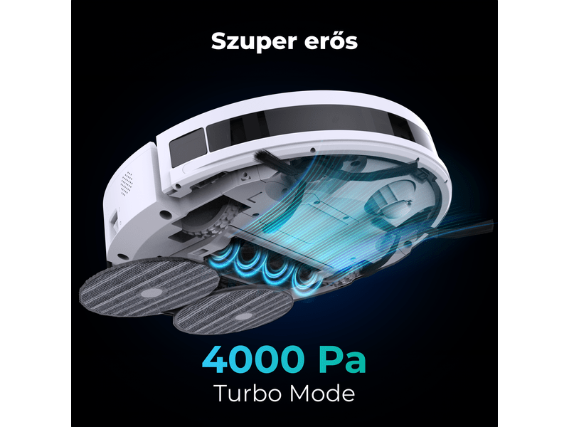 Aeno RC6S Robotporszívó, fehér (ARC0006S)