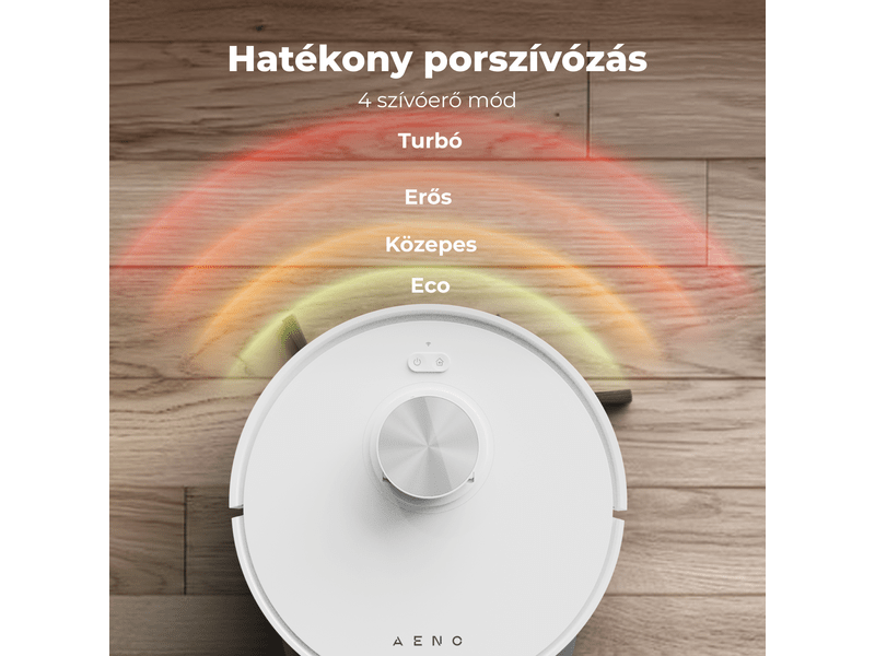 Aeno RC6S Robotporszívó, fehér (ARC0006S)