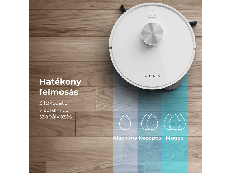 Aeno RC6S Robotporszívó, fehér (ARC0006S)