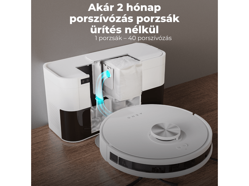 Aeno RC6S Robotporszívó, fehér (ARC0006S)