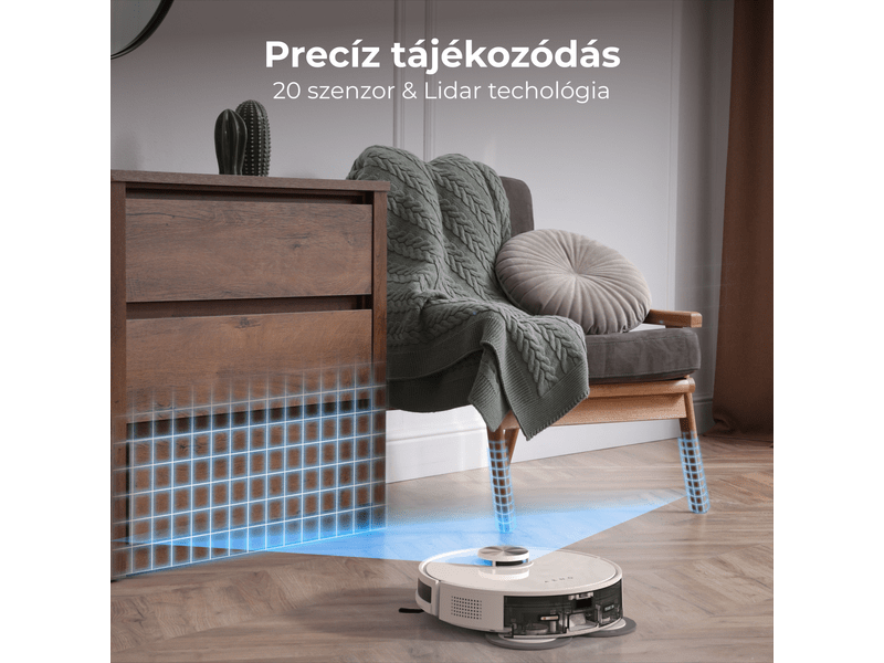 Aeno RC6S Robotporszívó, fehér (ARC0006S)