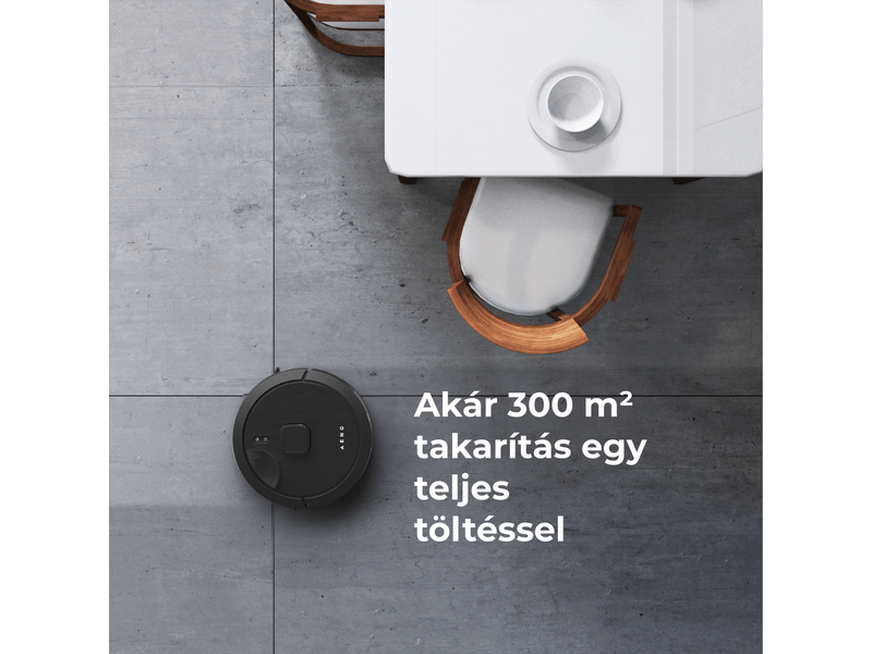 Aeno RC7S Robotporszívó, fekete (ARC0007S)