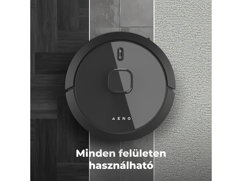 Aeno RC7S Robotporszívó, fekete (ARC0007S)