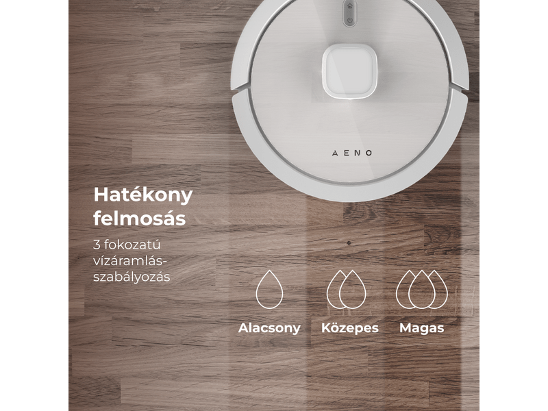 Aeno RC8S Robotporszívó, fehér (ARC0008S)