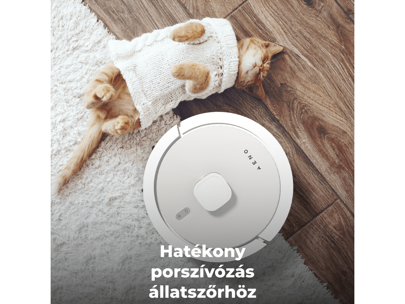 Aeno RC8S Robotporszívó, fehér (ARC0008S)