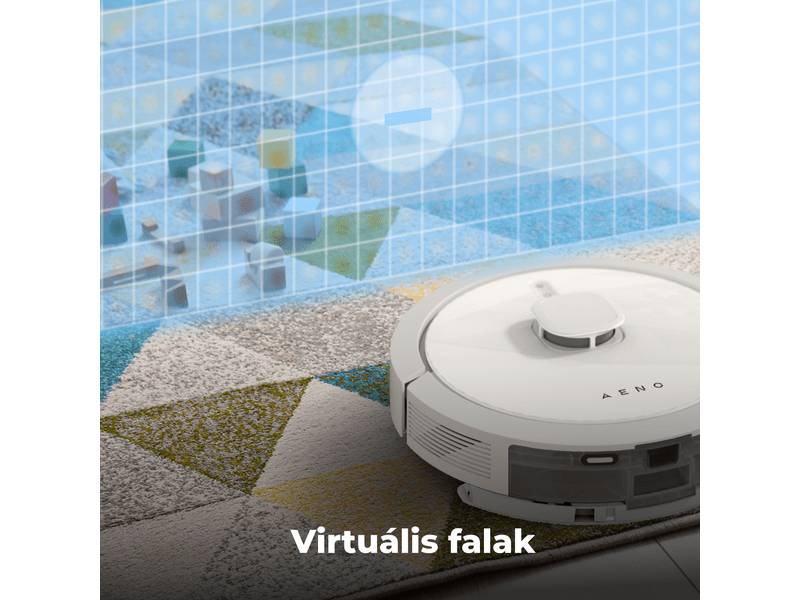 Aeno RC8S Robotporszívó, fehér (ARC0008S)