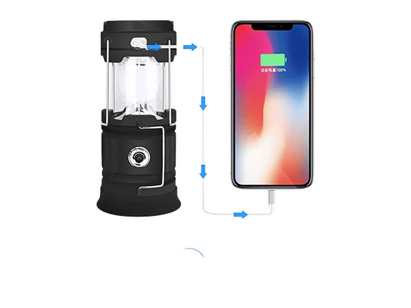 Uniross tölthető kemping solar lámpa 200lm (ULSA05)