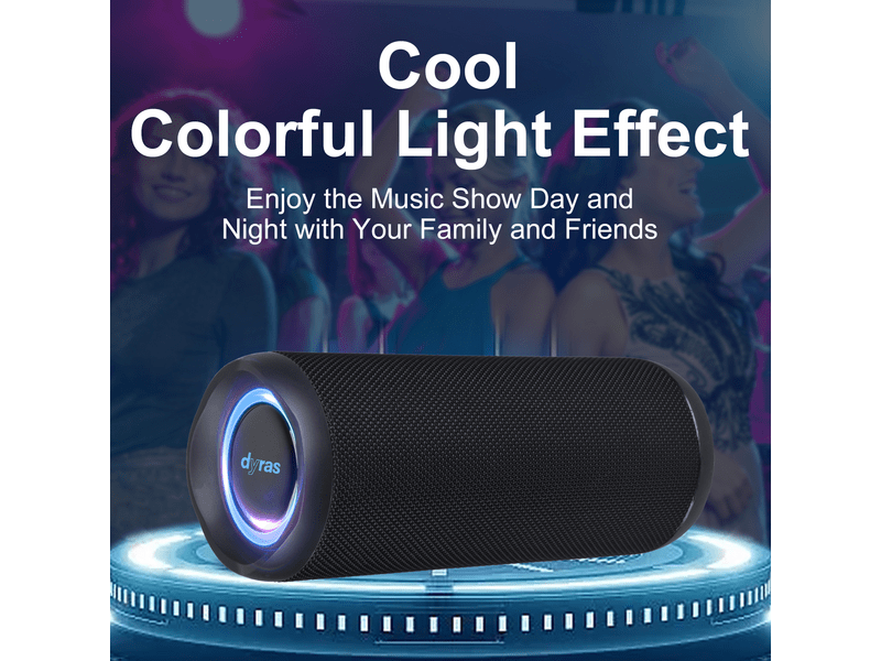 Dyras SP-Q28B Prijenosni Bluetooth zvučnik