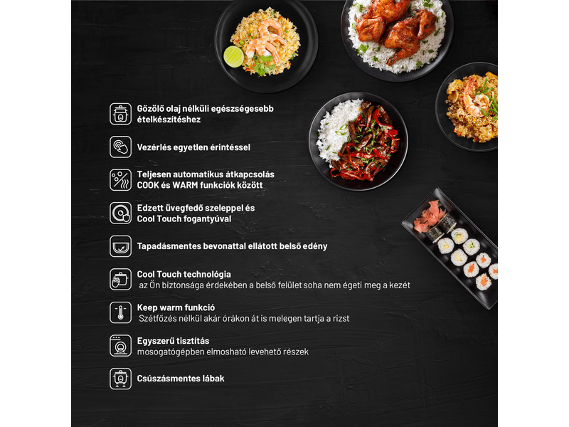 Lauben NRC600BC Kuhalo za rižu 0.6L