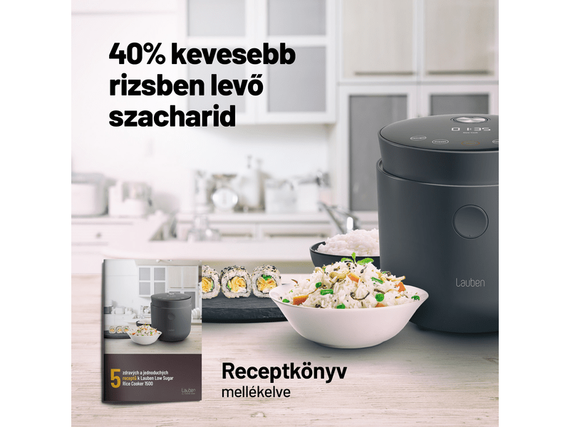 Lauben NRCD1500WT Rizsfőző 1.5L