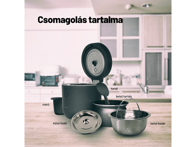 Lauben NRCD1500WT Rizsfőző 1.5L