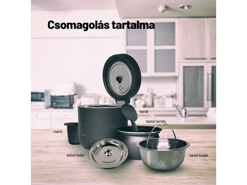 Lauben NRCD1500AT Rizsfőző 1.5L