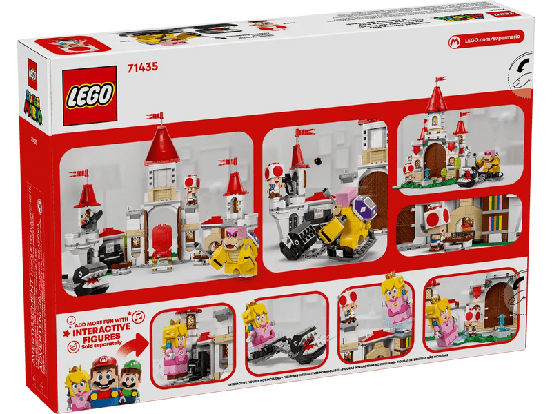 LEGO® Super Mario™ Royev napad na Peach's Castle (71435)