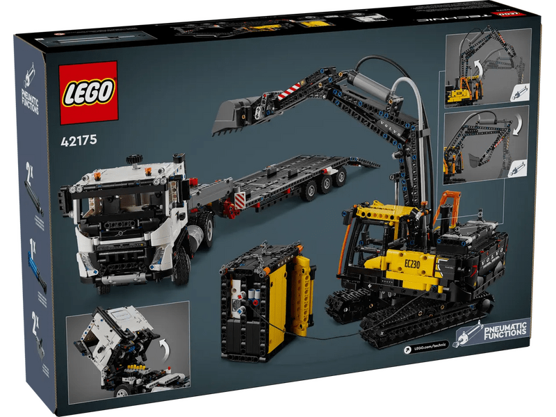 LEGO® Technic Volvo FMX kamion i električni bager EC230 (42175)