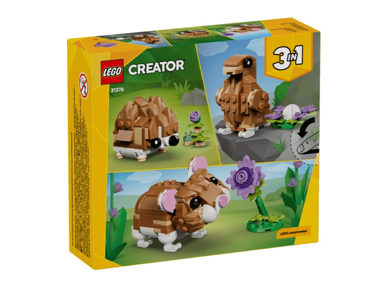 LEGO® Creator Slatki hrčak s cvijetom (31376)
