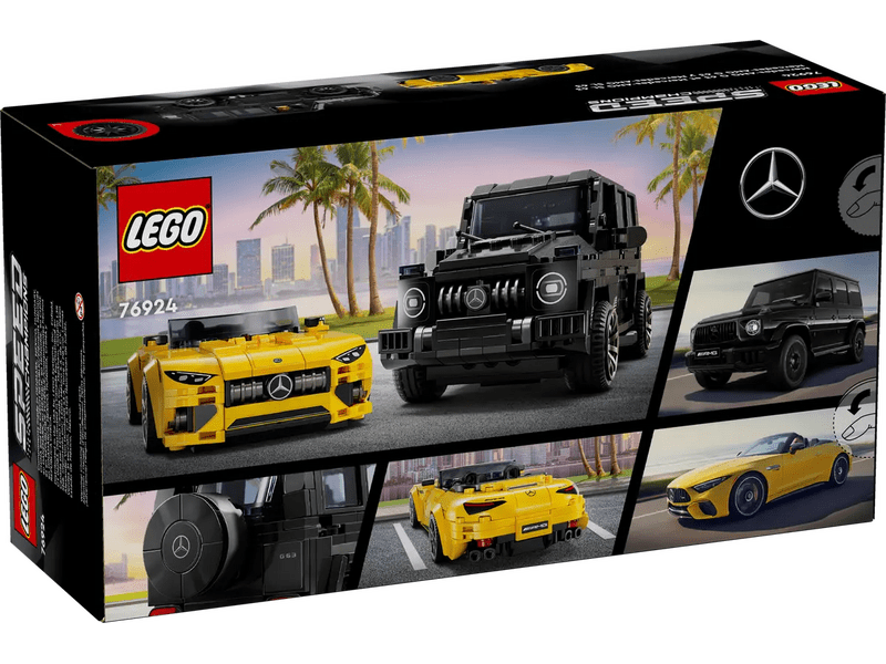 LEGO® Speed Champions Mercedes-AMG G 63 i Mercedes-AMG SL 63 (76924)