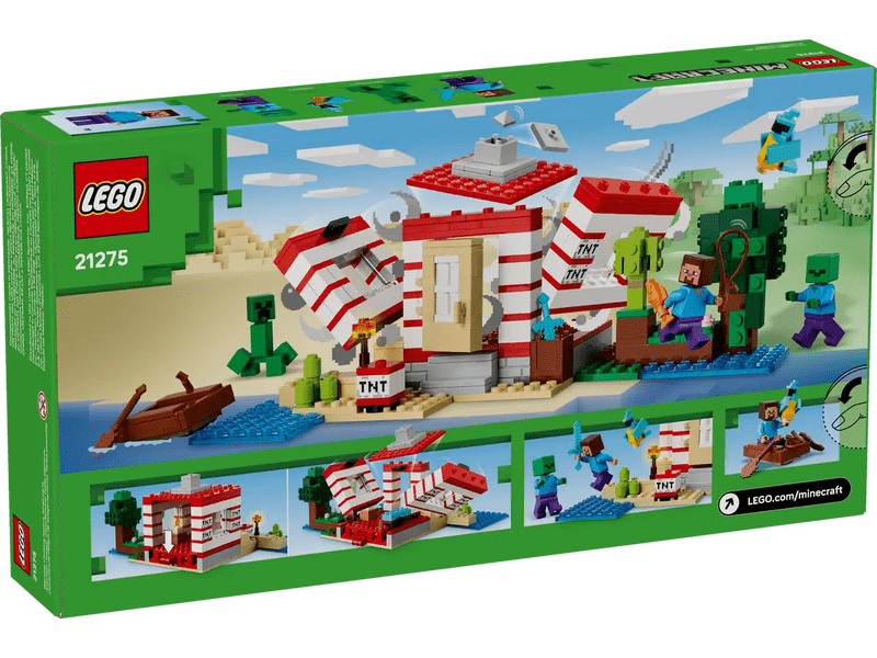 LEGO® Minecraft® Kuća s dinamitom u džungli (21275)