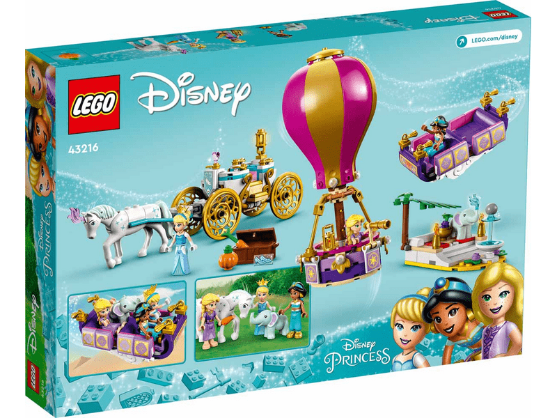 LEGO® Disney Princess Elvarázsolt hercegnőutazás (43216)