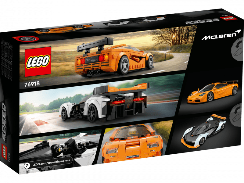 LEGO® Speed Champions McLaren Solus GT & McLaren F1 LM (76918)